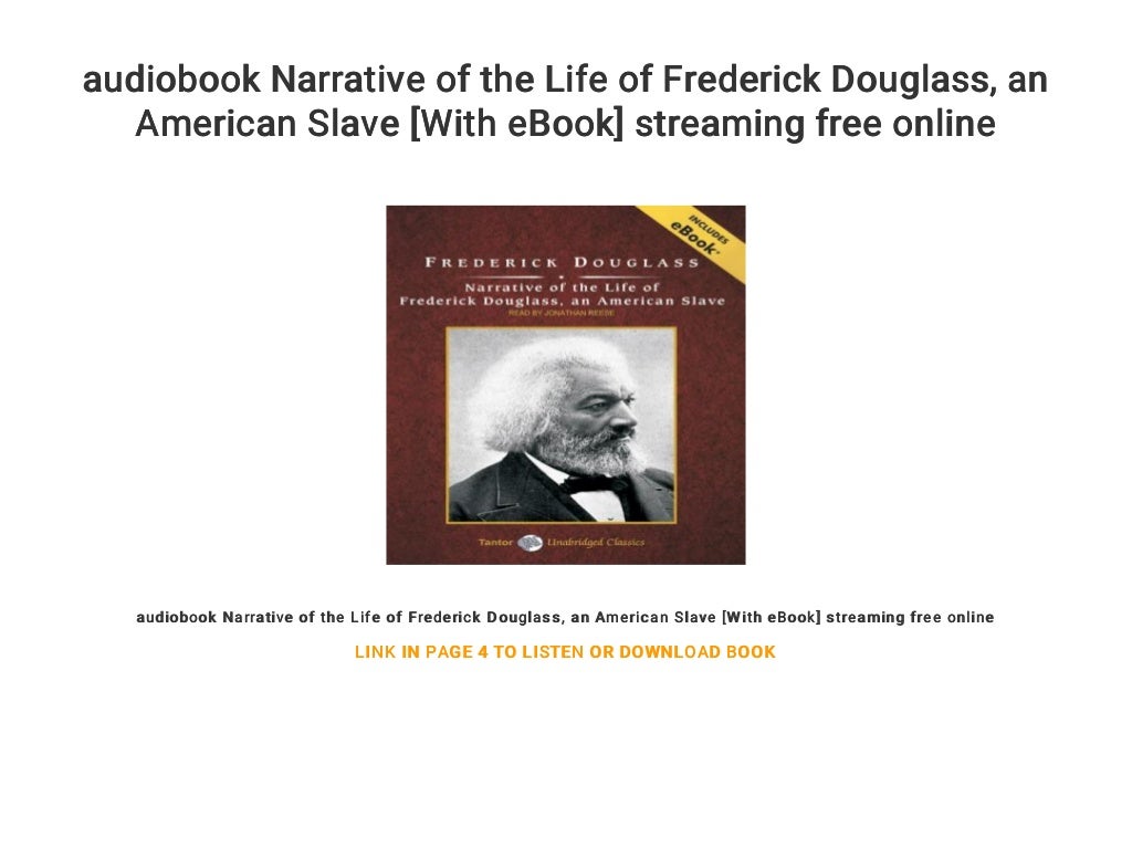 audiobook Narrative of the Life of Frederick Douglass&hellip; an American