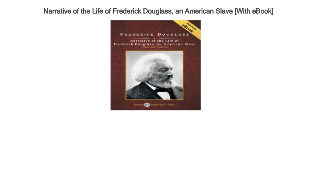 Audiobook of Narrative of the Life of Frederick Douglass, an American…