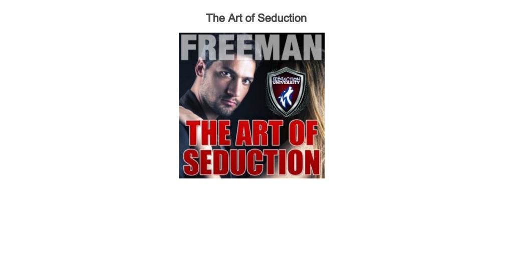Audiobook of The Art of Seduction Free | The Art of Seduction Audiobook
