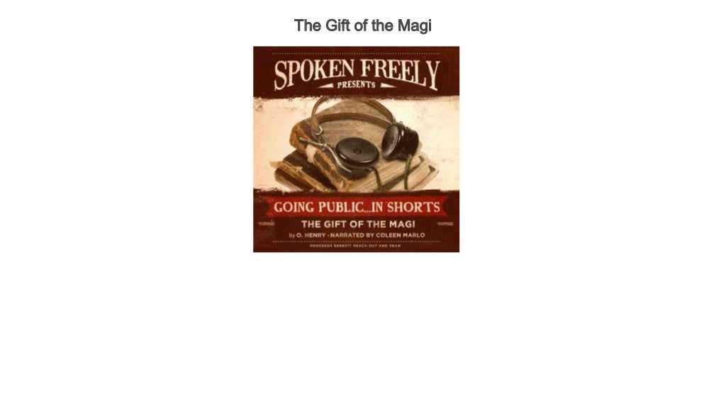 Audiobook Of The Gift of the Magi | The Gift of the Magi Audiobook Fr…