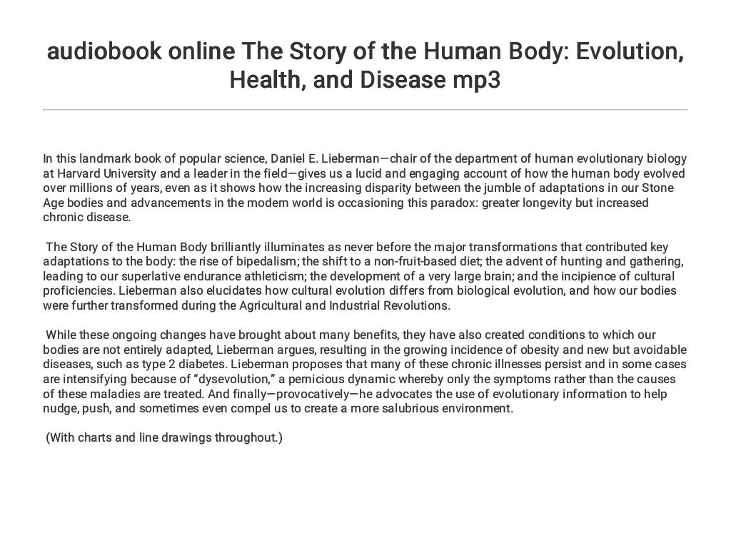 the story of the human body filetype:pdf the story of the human body filetype:pdf
