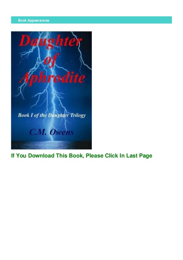 Audiobooks Daughter Of Aphrodite Daughter Trilogy 1 By C M Ow