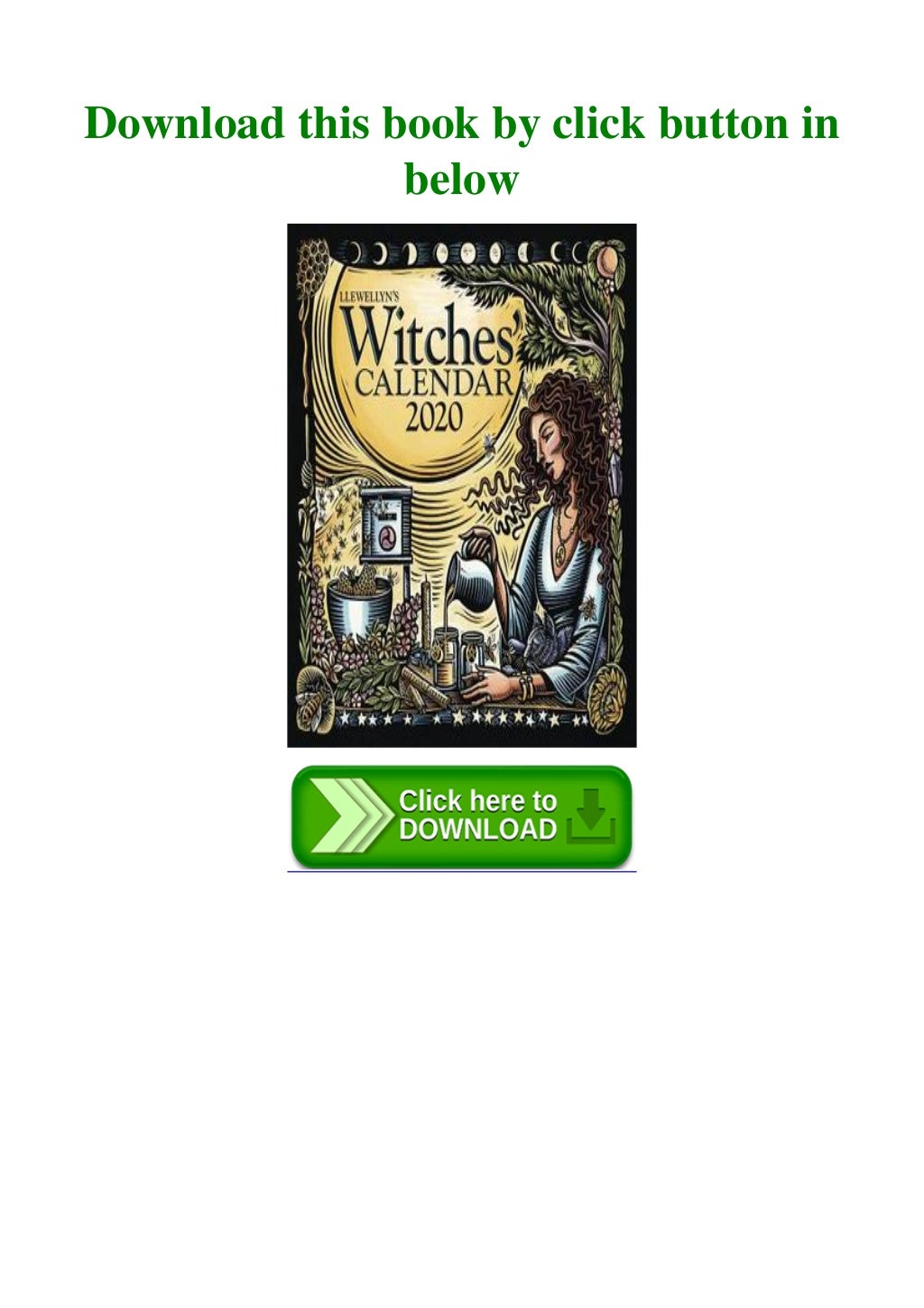 audiobooks-llewellyn-s-2020-witches-calendar