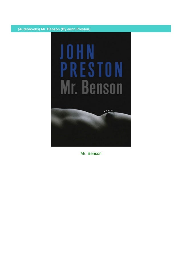 (Audiobooks) Mr. Benson (By John Preston)
