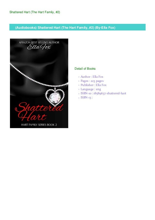 Audiobooks Shattered Hart The Hart Family 2 By Ella Fox