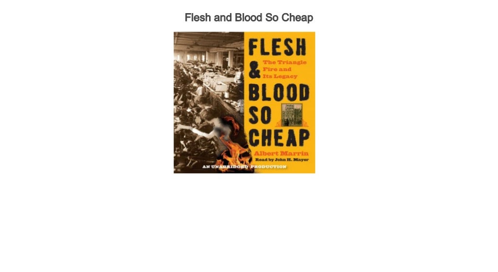 audiobooks download Flesh and Blood So Cheap