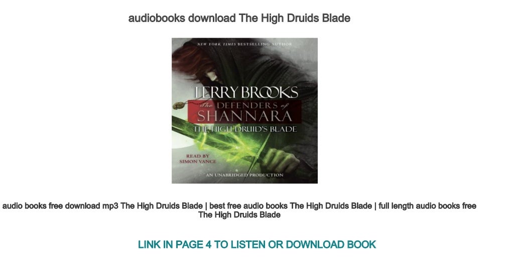 download high druid download high druid