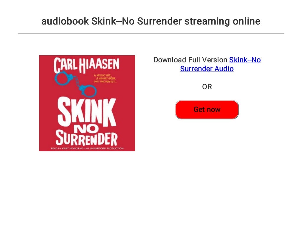 audiobook-skink-no-surrender-streaming-online