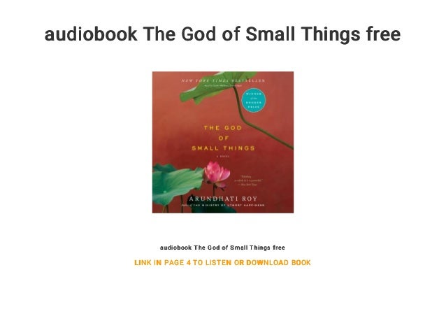the god of small things audiobook the god of small things audiobook