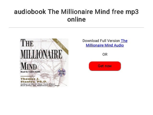the millionaire next door audiobook download free