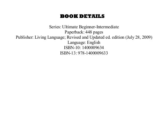 Living language ultimate french beginner intermediate download pdf
