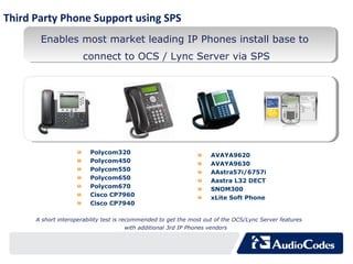 Audio codes webinar___ms_uc__2_ | PPT