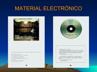 MATERIAL ELECTRÓNICO 