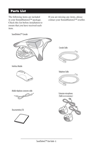 Audio conferencing polycom_soundstation2_user_manual | PDF