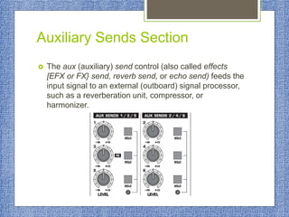Audio console | PPTX