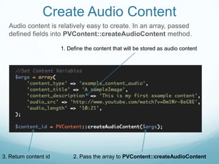 Audio Content Management | PPT