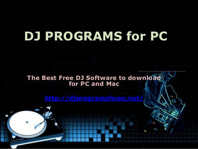 Best Free Dj Software For Mac