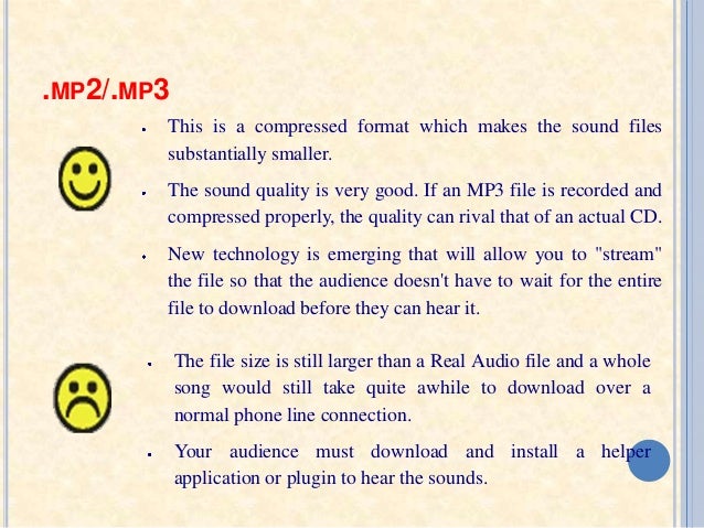 Audio file format
