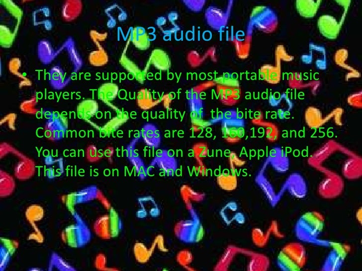 Audio File Formats In Multimedia