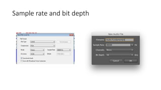 Audio Fundamentals | PPTX