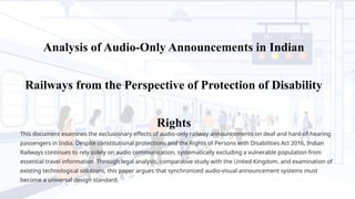 AUDIO_IN_RAILWAYS_AND_THE_EFFECTS_FROM_DISABILITY_PERSPECTIVE.pptx