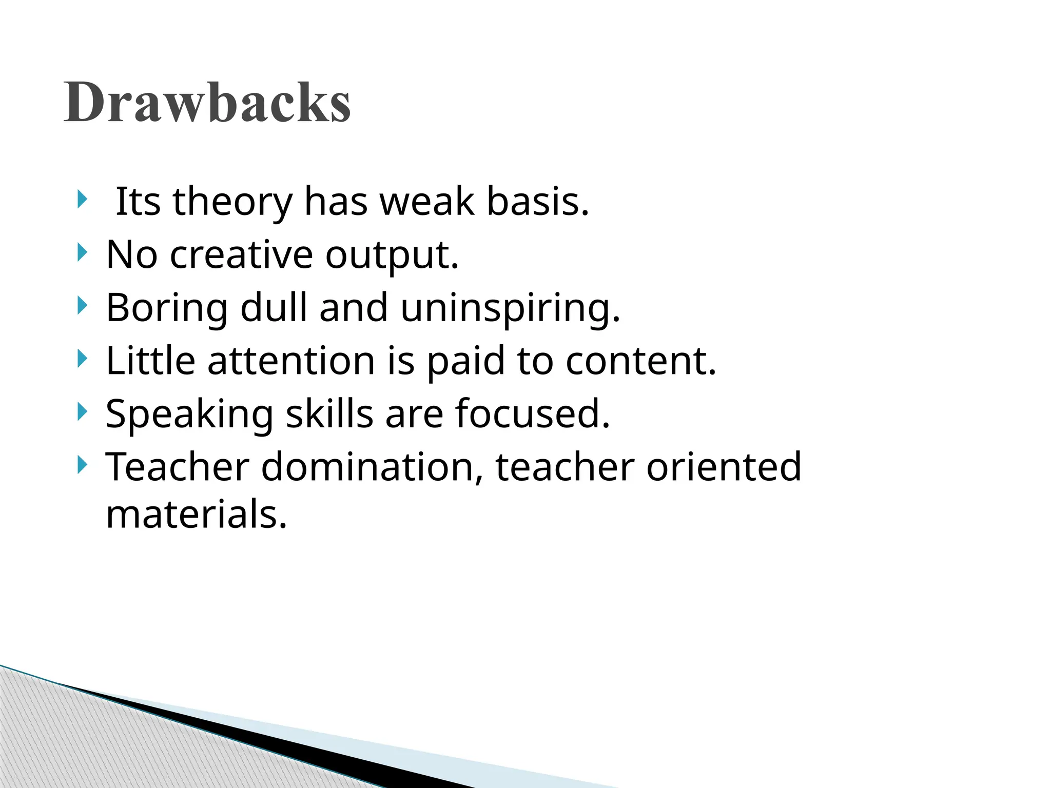 Audio Lingual Method In English Language Teaching Method Ppt Audio Lingual Method In English Language Teaching Method Ppt