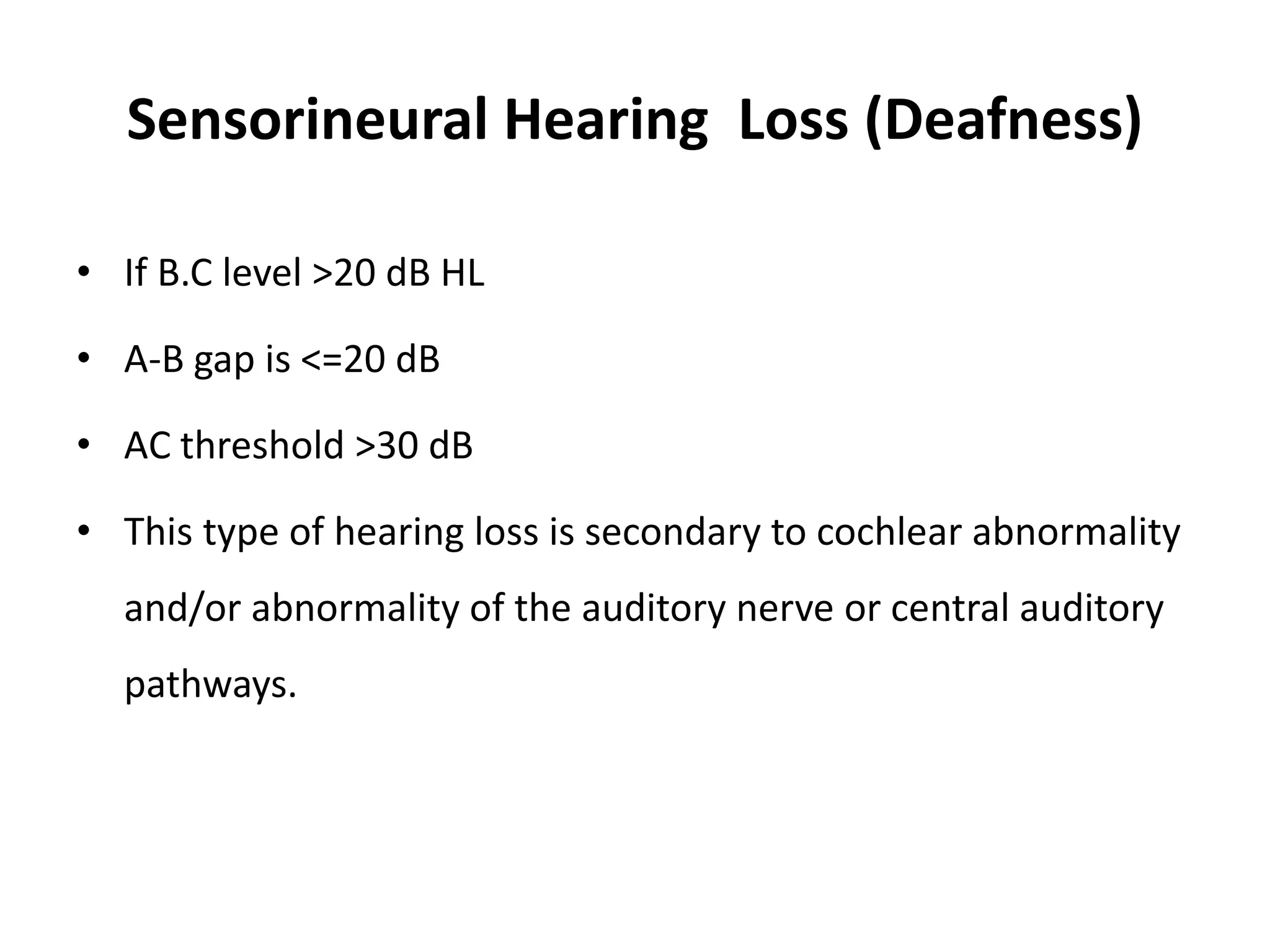 Audiological tests of hearing assessment | PPTX