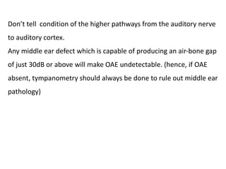 AudiOLOGY class for UG students for theory | PPT