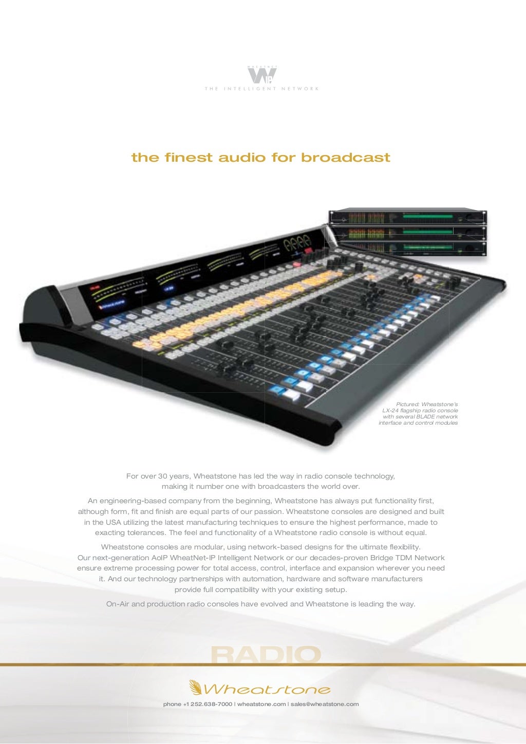 Audio media audio consoles guide 2013