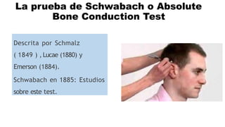 LA AUDIOMETRIA INTERPRETACION Y PATOLOGIAS | PPTX