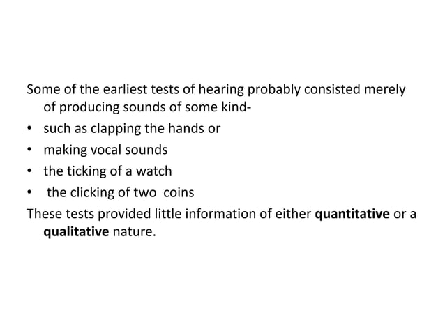 Audiometry | PPTX
