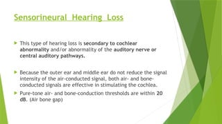 Signa Choclear AUDIOMETRY DR. MANOMOY KHAN, health hazard, audiometry | PPTX