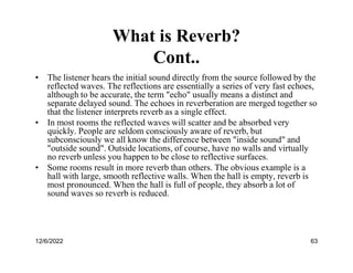 Reverb Example Comprehensive Guide to Audio Mixers: Channels, Controls, and ...
