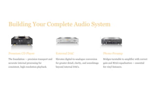 Building the Ultimate Premium CD Player and Audio System Guide | PPTX