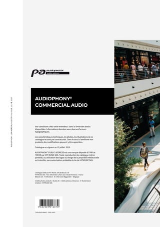 Audiophony Public Address 2019-2020