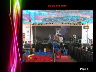 RVCE 8th Mile




                  CERNER Cup2011




    Semi-final                      Semi-final




Team A           Team B         Team C           Team D




         Powerpoint Templates
                                                    Page 8
 