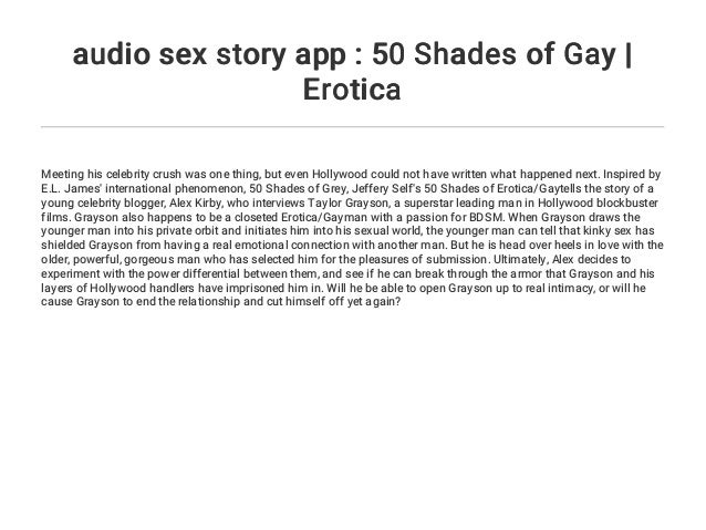 audio sex story app : 50 Shades of Gay | Erotica