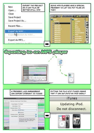 Sharing Audio You Create