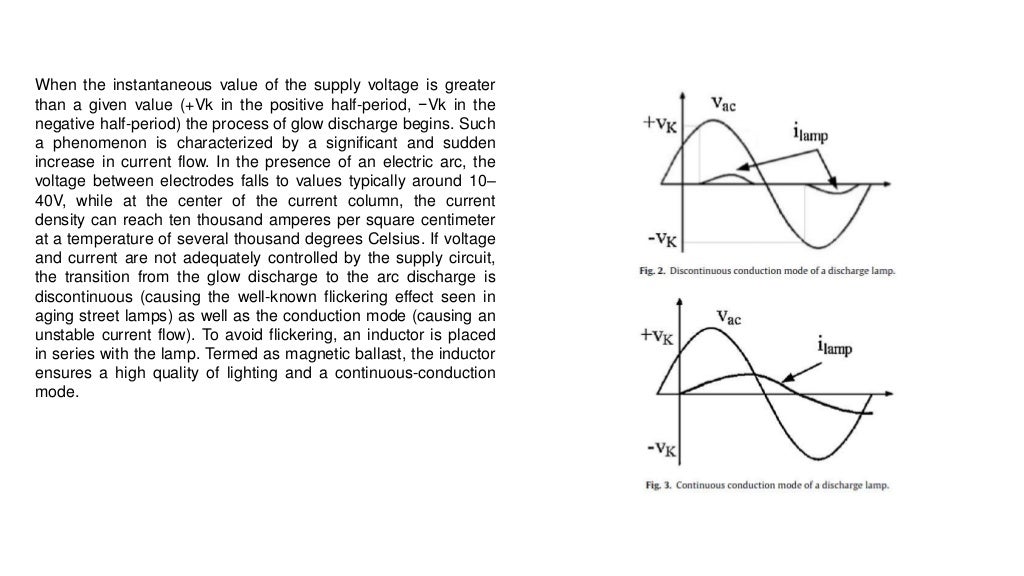 HighIntensity Discharge Lamps in Centralized Systems Exploring New