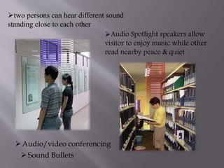 Audio spotlighting ppt | PPTX