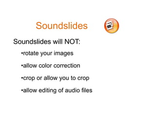 You need one image for every five seconds of edited audio. (i.e. 90 sec = 18 images)