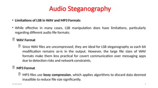 Comprehensive Techniques and Challenges in Audio Steganography for ...