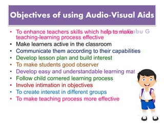 Audio visual Aids - Education Technology | PPTX