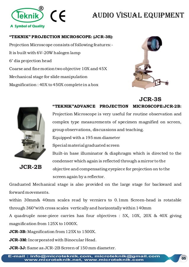 Audio visual equipment Manufacturer from India