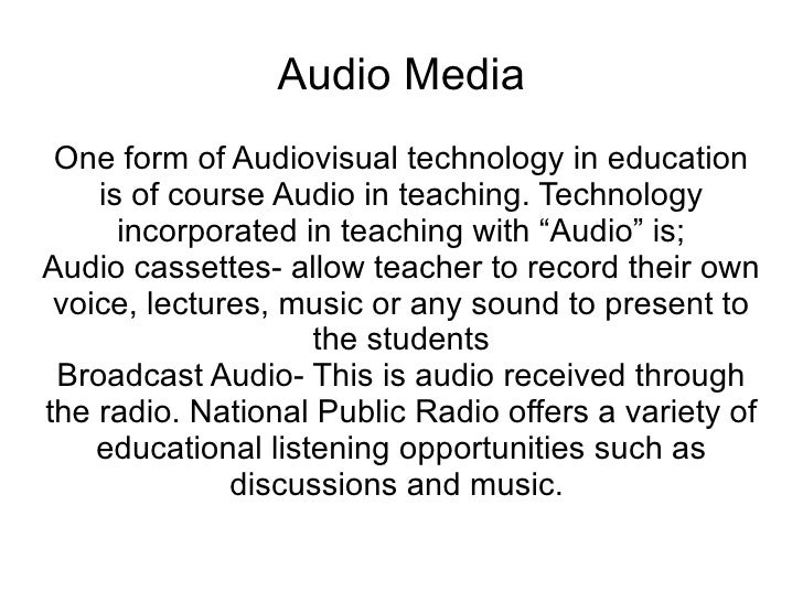 Audio Visual Learning