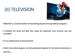 Audio visual media | PPTX