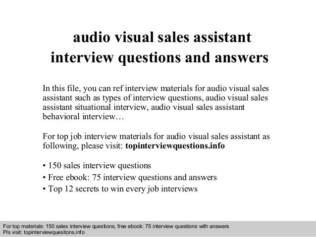 Audio Visual Assistant Resume June 2021
