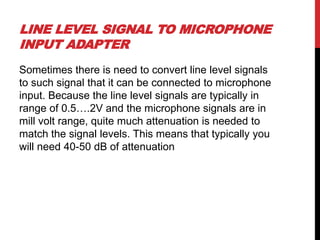 Audio visual system principles #1 | PPSX