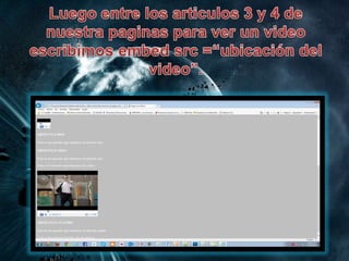Audio y sonido en html