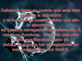 Audio y sonido en html